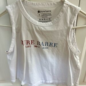 Pure Barre Classic White Tee